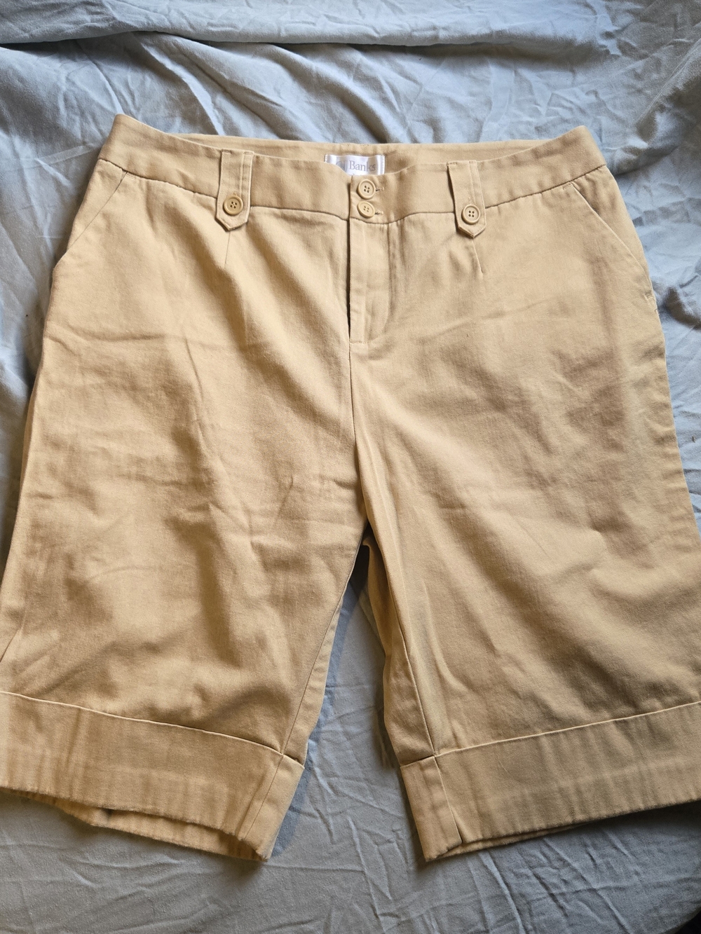 Christopher & Banks Light Tan Bermuda Shorts